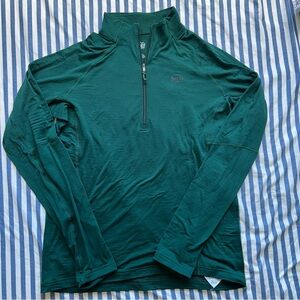 REI Green Men’s Quarter-Zip Pullover Size Large